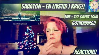 Sabaton  En Livstid I Krig  LIVE  The Great Tour  Gothenberg  Reaction [upl. by Whitney]