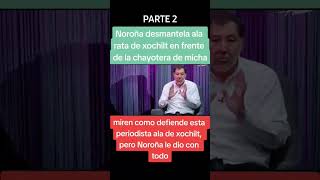 Xochitl Galvez es acabada por Noroña y Adela Micha no puede hacer nada Pt2 amlo xóchitlgálvez [upl. by Salohcim]