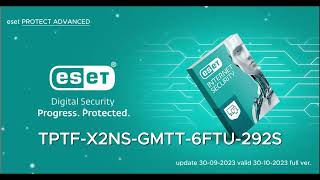 ESET NOD32 ANTIVIRUS Free Trial License activation key for 30 days  September 30 2023 [upl. by Giselle]