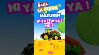 3 2 1 Dans la ferme de Mathurin 🚜🌞  COMPTINES TITOUNIS bébé comptine [upl. by Lilla]