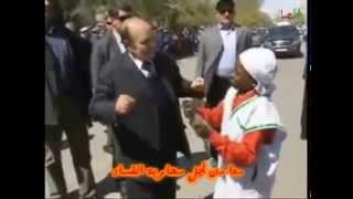 Benflis dance avec Bouteflika بوتفليقة يرقص مع بن فليس [upl. by Hanny]