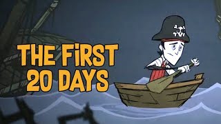 What to Do in the First 20 Days of Shipwrecked  A Comprehensive Guide to Surviving in Dont Starve [upl. by Egres935]