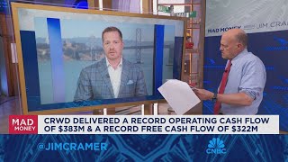 CrowdStrike CEO George Kurtz goes oneonone with Jim Cramer [upl. by Kittie]