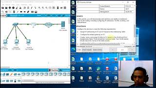 451 Packet Tracer  InterVLAN Routing Challenge [upl. by Oos]