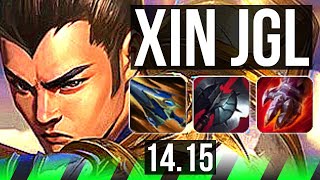 XIN ZHAO vs WUKONG JGL  Rank 3 Xin 69 winrate 4212  NA Challenger  1415 [upl. by Ylrebmit]