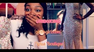 PROM DRESS UNBOXINGSpring Clothes Haul promgirlcom [upl. by Lladnik]