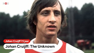 Johan Cruijff The Unknown uniek beeld van Nederlands grootste voetballer ooit  Johan Cruijff 75 [upl. by Lefton]