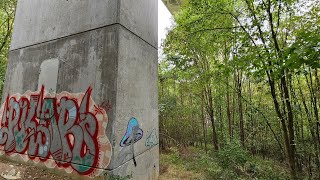 Unter der Talbrücke über den Reichenberger Grund bei Würzburg unterwegs mit Justus König JK [upl. by Gnas]