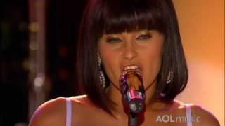 Say It Right AOL Music Live by Nelly Furtado  Interscope [upl. by Melodie]