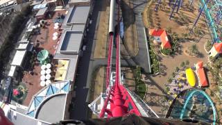 Steel Dragon 2000 Roller Coaster  Nagashima Spa Land Japan  Front Seat OnRide POV [upl. by Siravaj835]