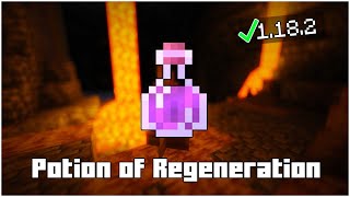 How To Make Regeneration Potion in Minecraft 1182 [upl. by Attela281]