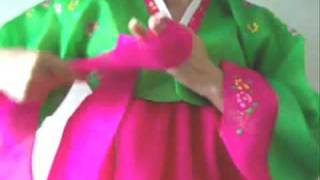 Korean Hanbok  How to Tie an Otkorum [upl. by Krm]