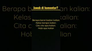 jawab di komentar [upl. by Lanie]