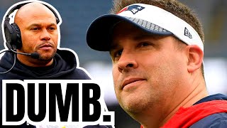 JOSH MCDANIELS SHOCKER FIRED Raiders Coach EMERGES for Patriots Head Coach Job NFL [upl. by December]