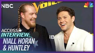 Niall Horan Reveals Future Plans w ‘Voice’ Winner Huntley EXCLUSIVE [upl. by Lyudmila]