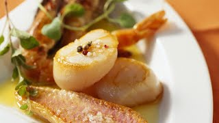 Recette  Coquille SaintJacques en trio [upl. by Mariande]