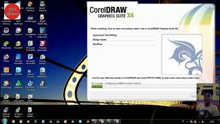 CorelDraw X4 Tutorial installer full version with serial number YR Channel [upl. by Adena]