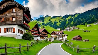 🇨🇭Driving In Switzerland Countryside  Spectacular Mountain View In Appenzell [upl. by Okeim]