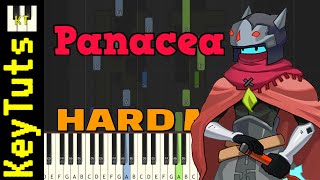 Panacea Hyper Light Drifter by Disasterpeace  Hard Mode Piano Tutorial Synthesia [upl. by Airamahs502]