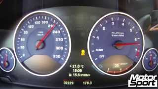 Standing Kilometer  Alpina B3 Biturbo AWD 0240 kmh Motorsport [upl. by Yelha]