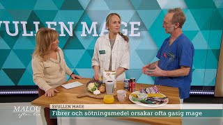 Doktorerna Så blir du av med svullen och gasig mage  Malou Efter tio TV4 [upl. by Bari]