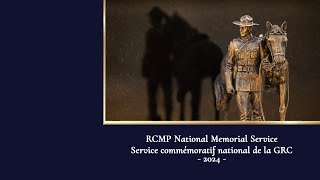 2024 RCMP National Memorial Service [upl. by Ailil]