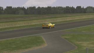 rFactor Corvette c6 z06 at Mondello Park Ireland [upl. by Anilorac777]