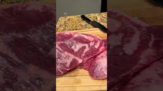 Start of the brisket cook [upl. by Heddi]