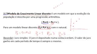 Vídeo 29 Introdução Modelo Linear [upl. by Agnola]