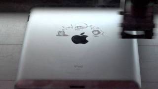 iPad 2 Laser Engraving  Cut Laser Cut [upl. by Fleeta954]