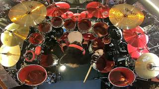 Aquiles Priester Playing WASP Opening Medley Drum Cam wasp blackielawless [upl. by Oiramej]