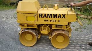 Rammax Grabenwalze RW 1403 mit E Start [upl. by Adalie]