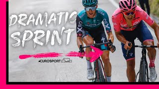 2022 Giro d’italia  Stage 19 Last Km  Eurosport [upl. by Leirbma]