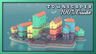 Townscaper  100 Guide [upl. by Irrem]