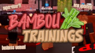 Bambou Trainings 1  MR POV [upl. by Anieral446]