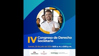 IV Congreso de Derecho Societario pm [upl. by Luas441]