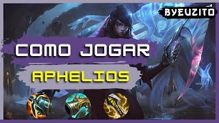 APHELIOS ADC COMO JOGAR DE APHELIOS ATUALIZADO  GAMEPLAY EXPLICATIVA  League of Legends [upl. by Anselmi612]