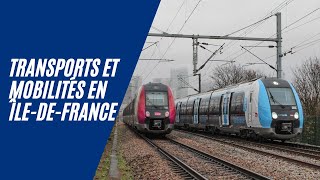 LÎledeFrance en 2021  Transports Mobilités et Territoires [upl. by Tilagram981]