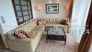 Celebrity Reflection  Celebrity Suite  Stateroom 1124 [upl. by Ahsitul]