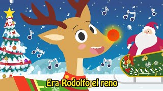 KARAOKE 🦌🎅 El Reno Rodolfo  Canción popular navideña  Villancico [upl. by Notsla]