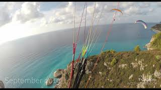 PARAGLIDING IN LEFKADA September Impressions 2019 [upl. by Mir367]