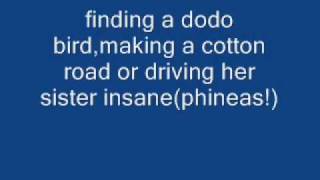 the phineas and ferb theme song with lyrics [upl. by Gosser]