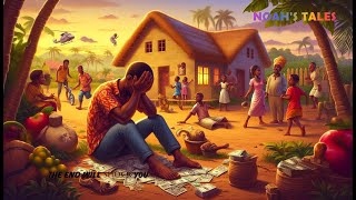 Africa Tales  He Left His Poor Wife And Children All Because Of Riches He Regrets It [upl. by Talia]