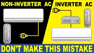 Inverter vs Non Inverter Air Conditioner  Difference  Power Consumption  Working  in Hindi [upl. by Airehc]