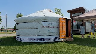 Tiny Homes Show ft Groovy Yurts [upl. by Bonnell]