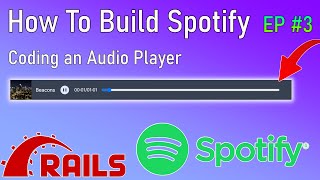 How To Build Spotify PT 3 The Audio Player [upl. by Aieki]