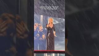 Adele singing “Skyfall” in the pouring rain [upl. by Pavla325]