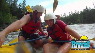 Penobscot River Whitewater Excitement in Maine  Class V [upl. by Itnava]