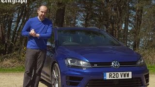 Volkswagen Golf R Estate 2016 review  TELEGRAPH CARS [upl. by Leandro]