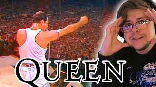 NON ROCK FAN FIRST TIME Hearing Queen Live Aid 1985 Full Concert [upl. by Friedly173]